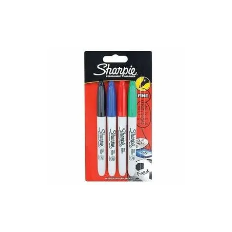 Markery Permanentne Sharpie 4 Kolory Markery Permanentne Sharpie 4 Kolory
