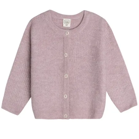 SWETER DZIEWCZĘCY ROZPINANY FIOLETOWY 92 CM COOL CLUB