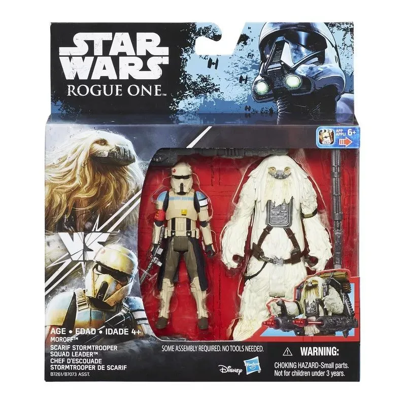 STAR WARS ROGUE ONE MOROFF + SCARIF STORMTROOPER SQUAD LEADER FIGURKI 30 CM 4+ 