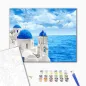 Santorini Zestaw Do Malowaia Po Numerach 40 X 50 Cm
