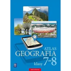 Geografia atlas dla klasy 78 szkoły podstawowej 178104