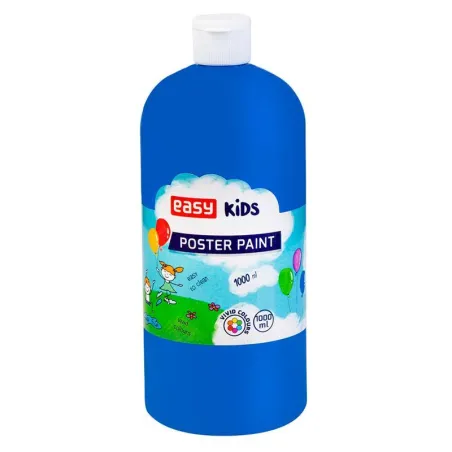 FARBA PLAKATOWA NIEBIESKA 1000ML EASY KIDS
