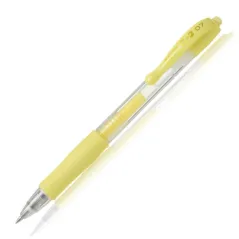 DŁUGOPIS ŻELOWY PASTELOWY ŻÓŁTY PILOT G-2 PASTEL - Pilot