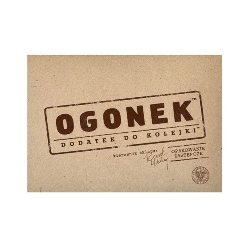 OGONEK DODATEK DO GRY PLANSZOWEJ KOLEJKA