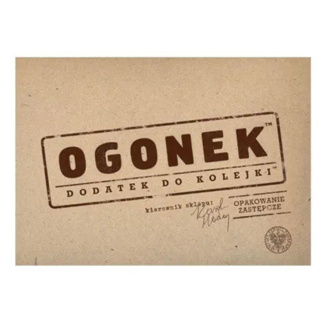 Ogonek Dodatek Do Gry Planszowej Kolejka Ogonek Dodatek Do Gry Planszowej Kolejka