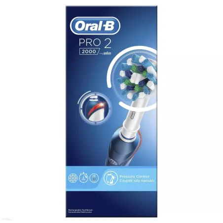 SZCZOTECZKA ELEKTRYCZNA OSCYLACYJNO-ROTACYJNA ORAL-B PRO 2 2000 DARK BLUE II GATUNEK