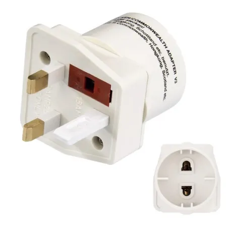 ADAPTER PODRÓŻNY WTYK ANGIELSKI NA EU