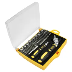 ZESTAW BITY + WKRĘTAK GRZECHOTKA 79 ELEMENTÓW FIELDMANN FDG 5004-79R