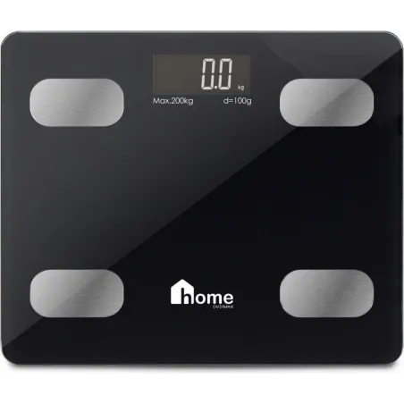 WAGA ŁAZIENKOWA ANALITYCZNA BLUETOOTH WSKAŹNIK BMI OVERMAX IBALANCE CZARNA