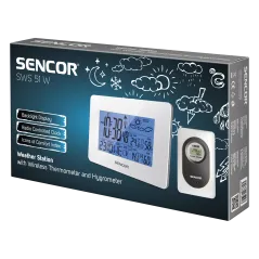 STACJA POGODY SENCOR SWS 51 WH