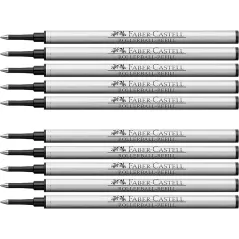 WKŁAD ZAPASOWY DO PIÓRA KULOWEGO BASIC CZARNY FABER-CASTELL