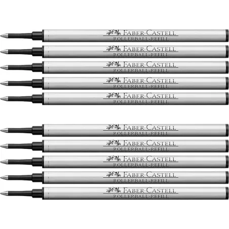 WKŁAD ZAPASOWY DO PIÓRA KULOWEGO BASIC CZARNY FABER-CASTELL