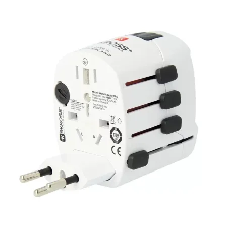 ADAPTER PODRÓŻNY 6W1 POLSKA/ŚWIAT  PRO LIGHT USB SKROSS PRO 1.302540,