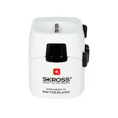 ADAPTER PODRÓŻNY 6W1 POLSKA/ŚWIAT  PRO LIGHT USB SKROSS PRO 1.302540,