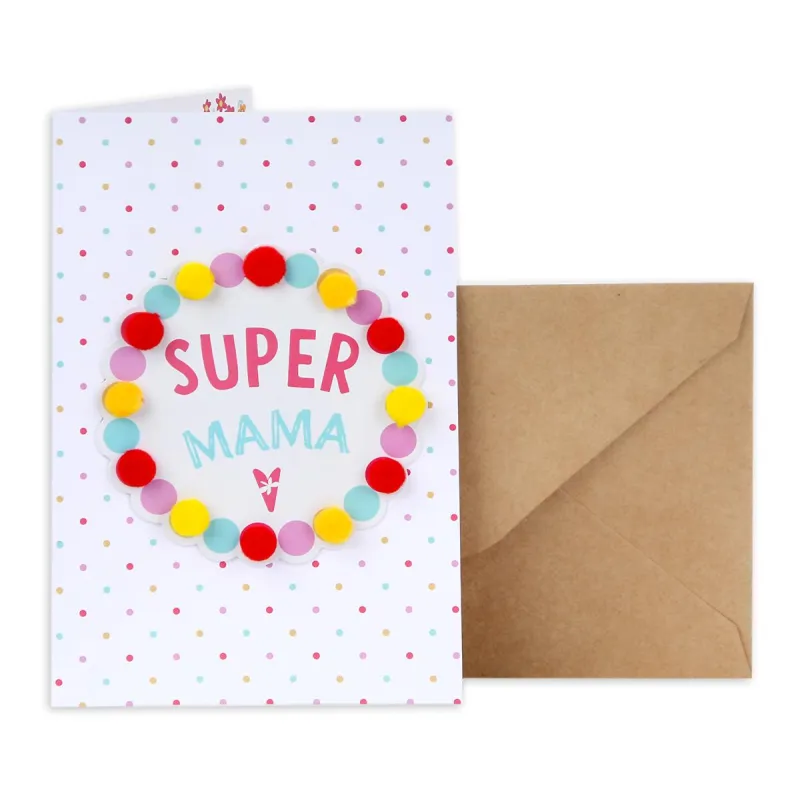 KARNET KARTKA SUPER MAMA