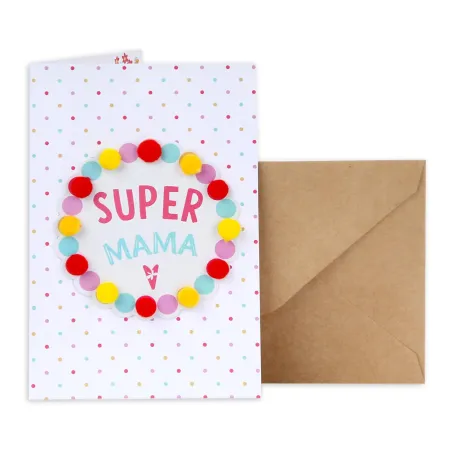 Karnet Kartka Super Mama