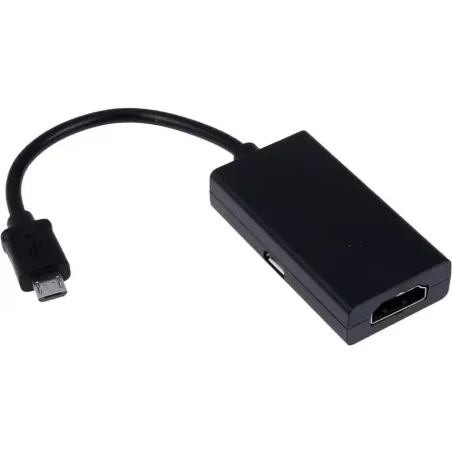 ADAPTER PRZEJŚCIÓWKA MHL - HDMI + MICROUSB + SMA GEMBIRD