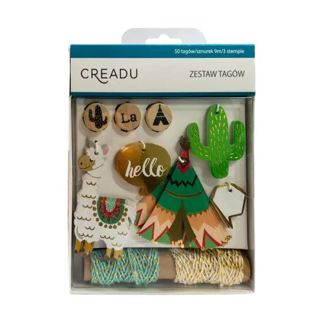 Zestaw Tagów Lama 50 Szt. Creadu Zestaw Tagów Lama 50 Szt. Creadu