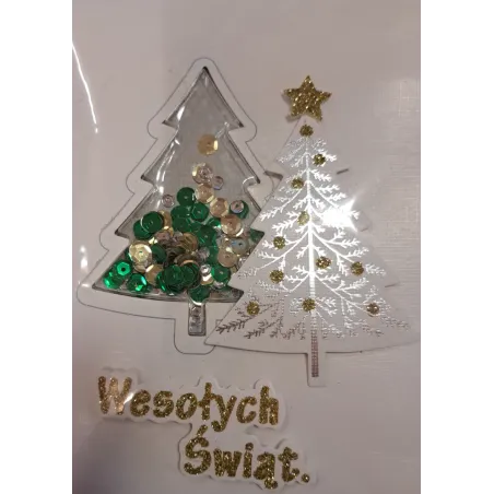 Karnet Świąteczny Wesołych Świąt Z Kopertą Karnet Świąteczny Wesołych Świąt Z Kopertą