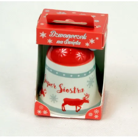 DZWONEK CERAMICZNY SUPER SIOSTRA