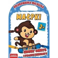 MAŁPKI. KOLOROWANKA MALUSZKA 2+ Hubert Włodarczyk