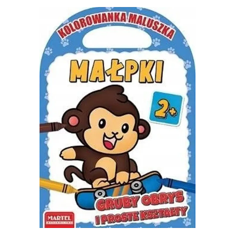 MAŁPKI. KOLOROWANKA MALUSZKA 2+ Hubert Włodarczyk