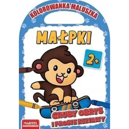 MAŁPKI. KOLOROWANKA MALUSZKA 2+ Hubert Włodarczyk