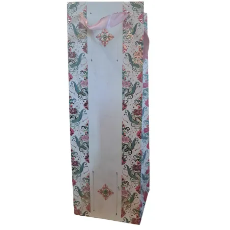TOREBKA PREZENTOWA NA BUTELKĘ 36 X 12 X 10.5 CM