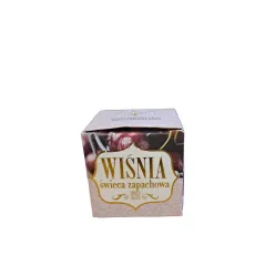 ŚWIECA ZAPACHOWA WIŚNIA 52G
