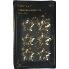 SPINACZE BIUROWE DO PAPIERU 6SZT.