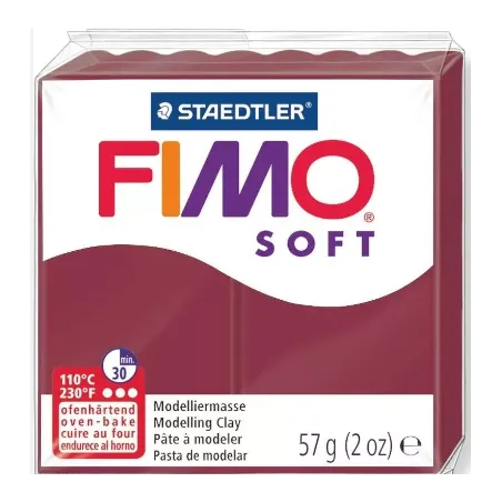 MASA PLASTYCZNA TERMOUTWARDZALNA WIŚNIOWA 57G