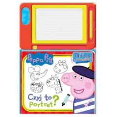 ŚWINKA PEPPA. CZYJ TO PORTRET? TABLICA Z POMYSŁAMI
