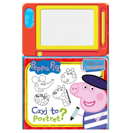ŚWINKA PEPPA. CZYJ TO PORTRET? TABLICA Z POMYSŁAMI