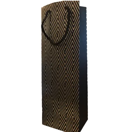 Torebka Prezentowa Na Butelkę 12.5 X 36 X 8 Cm Torebka Prezentowa Na Butelkę 12.5 X 36 X 8 Cm