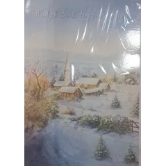 KARNET OKOLICZNOŚCIOWY ŚWIĄTECZNY Z KOPERTĄ