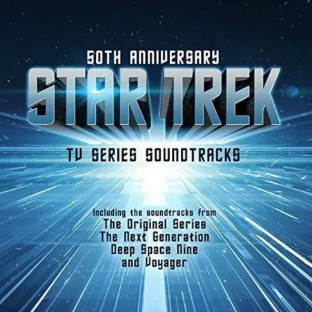50TH ANNIVERSARY STAR TREK TV SERIES SOUNDTRACKS 2XWINYL