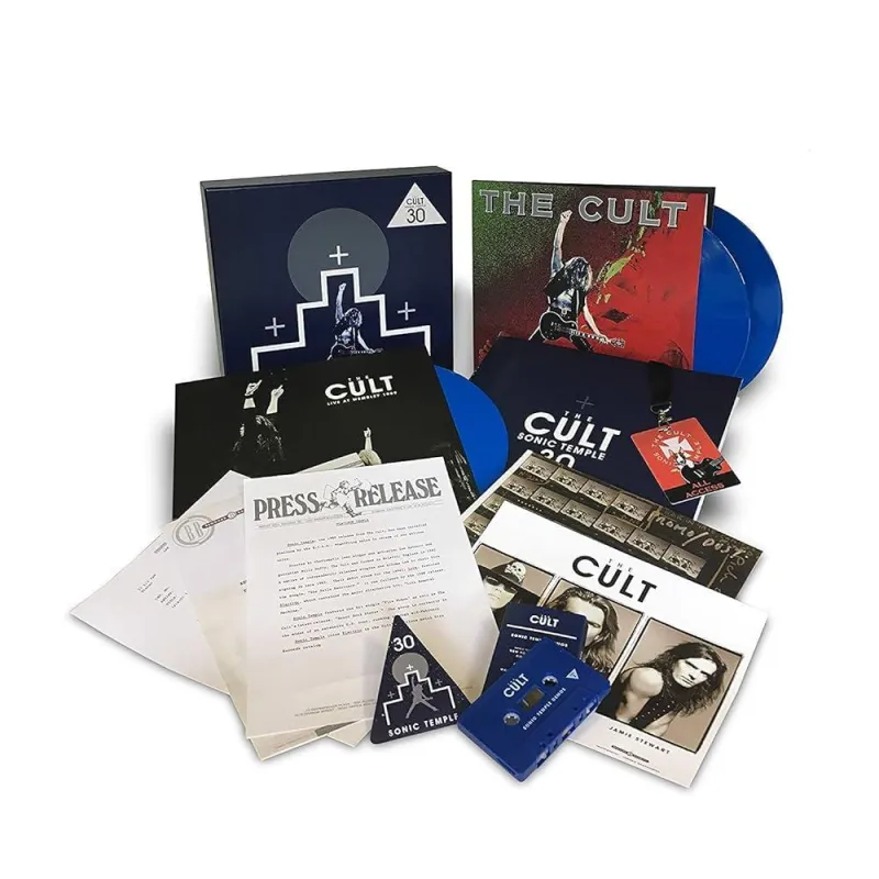 THE CULT SONIC TEMPLE 30TH ANNIVERSARY 3XWINYL + KASETA MAGNETOFONOWA