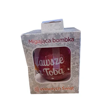 MIGAJĄCA BOMBKA LED ZAWSZE Z TOBĄ