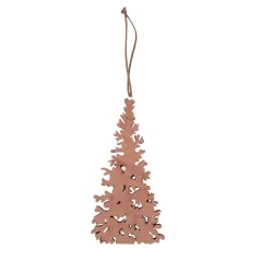 ZAWIESZKA CHOINKA DREWNIANA 20CM