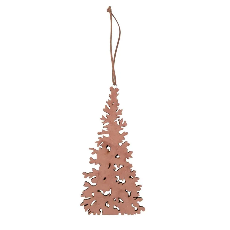 ZAWIESZKA CHOINKA DREWNIANA 20CM