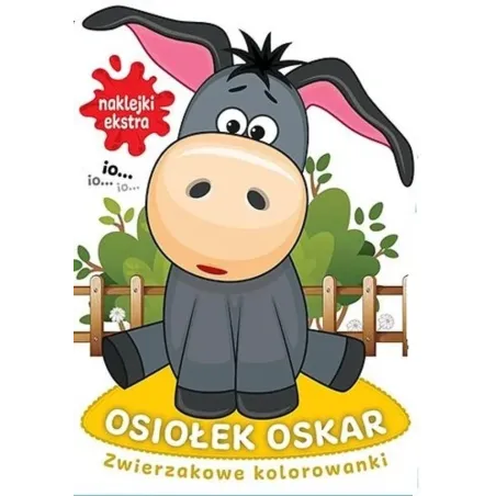 OSIOŁEK OSKAR. ZWIERZAKOWE KOLOROWANKI