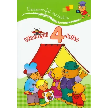 Wierszyki 4latka. Uniwersytet malucha. Elżbieta Lekan, Urszula Kozłowska