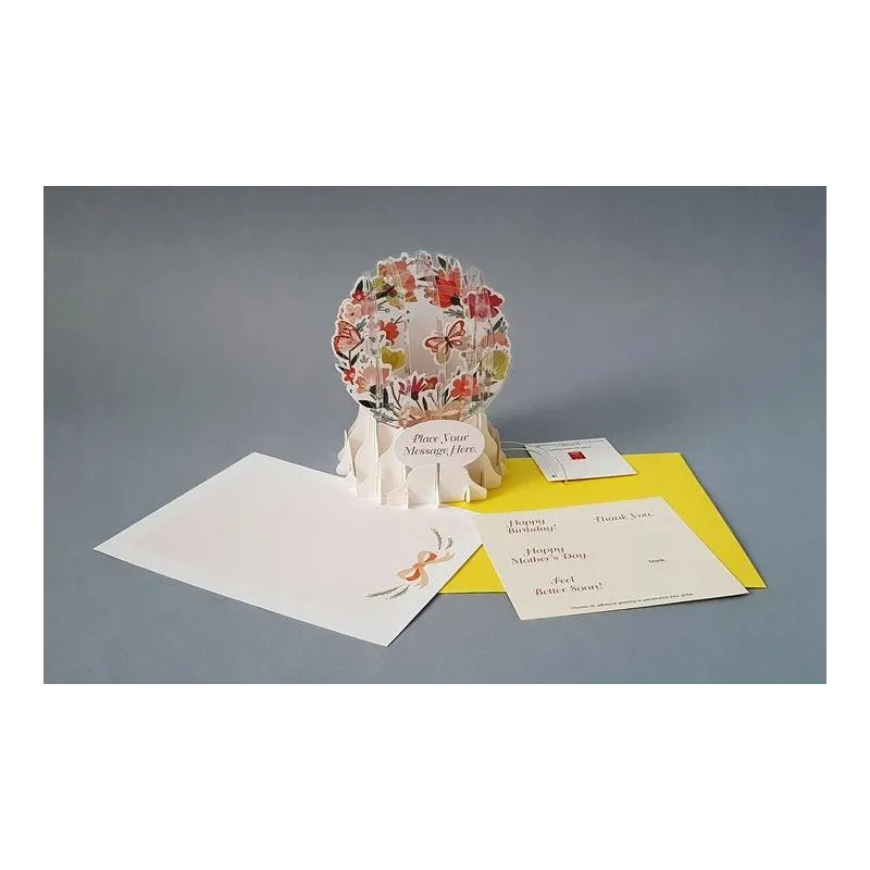KARTKA 3D KWIATY DZIEŃ NAUCZYCIELA - Panon