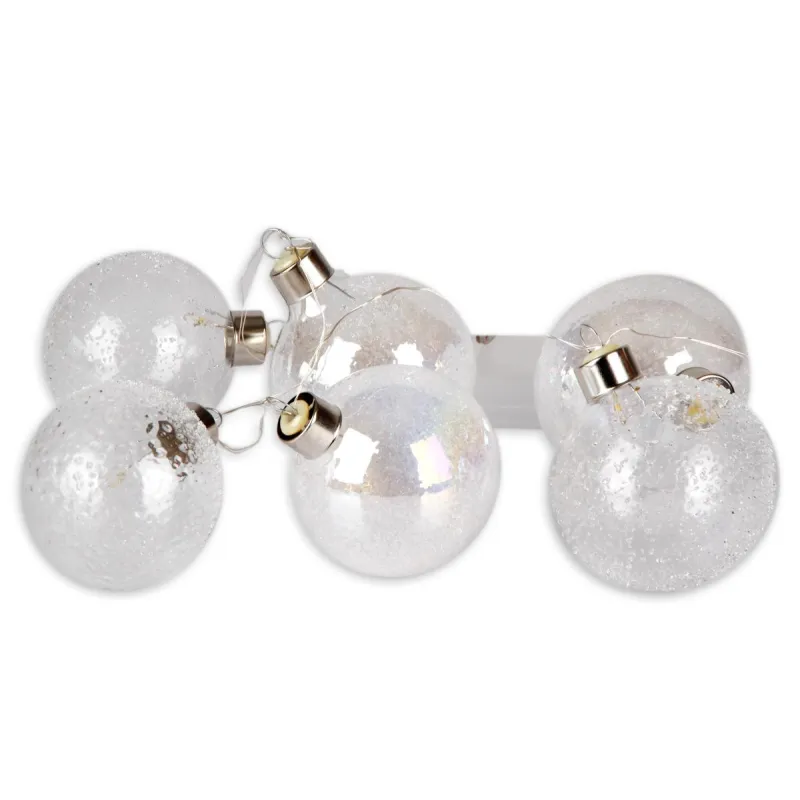 ZESTAW LAMPEK LED 6SZT. GOLDEN GLAM