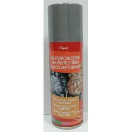 SPRAY SREBRNY DO DEKORACJI 125 ML