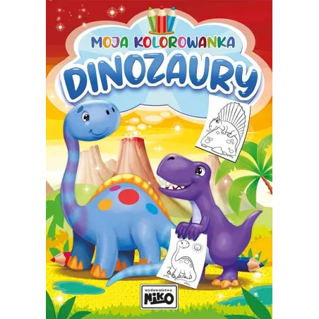 Dinozaury Moja Kolorowanka Dinozaury Moja Kolorowanka