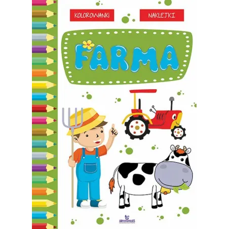 Farma Kolorowanka Z Naklejkami