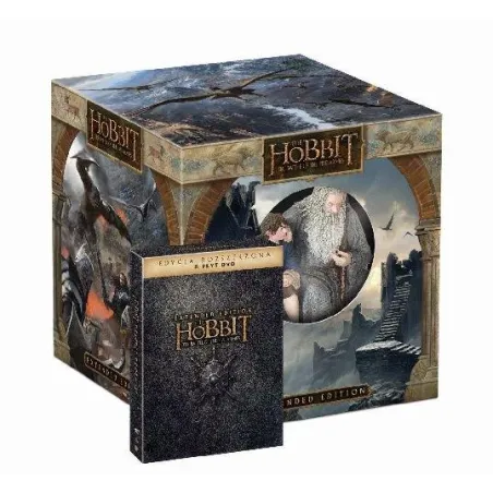 HOBBIT: BITWA PIĘCIU ARMII WYDANIE ROZSZERZONE Z FIGURKĄ DVD