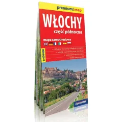 WŁOCHY - CZĘŚĆ PÓŁNOCNA. MAPA SAMOCHODOWA 1 : 650 000