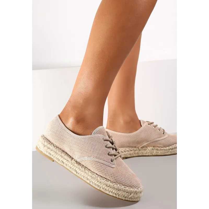 BEŻOWE ESPADRYLE ROZMIAR 36
